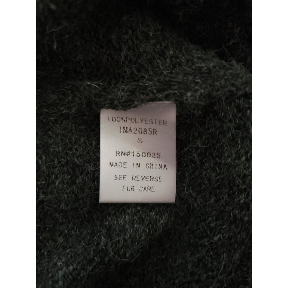 Emory Park Women's Knit Sweater Stretch Wide Leg Jumpsuit Gray Sz S - Picture 6 of 8